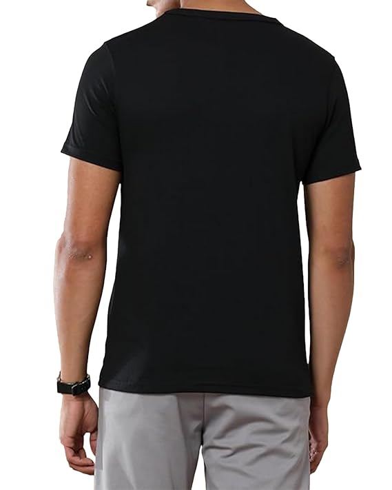 JEDFER Pure Cotton Half Sleeve, Original Printed Design, Round Neck T-Shirts for Men's