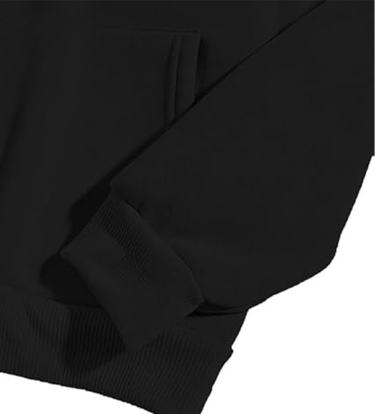 JEDFER Men's Regular Fit, Full Sleeve Hooded Sweatshirt