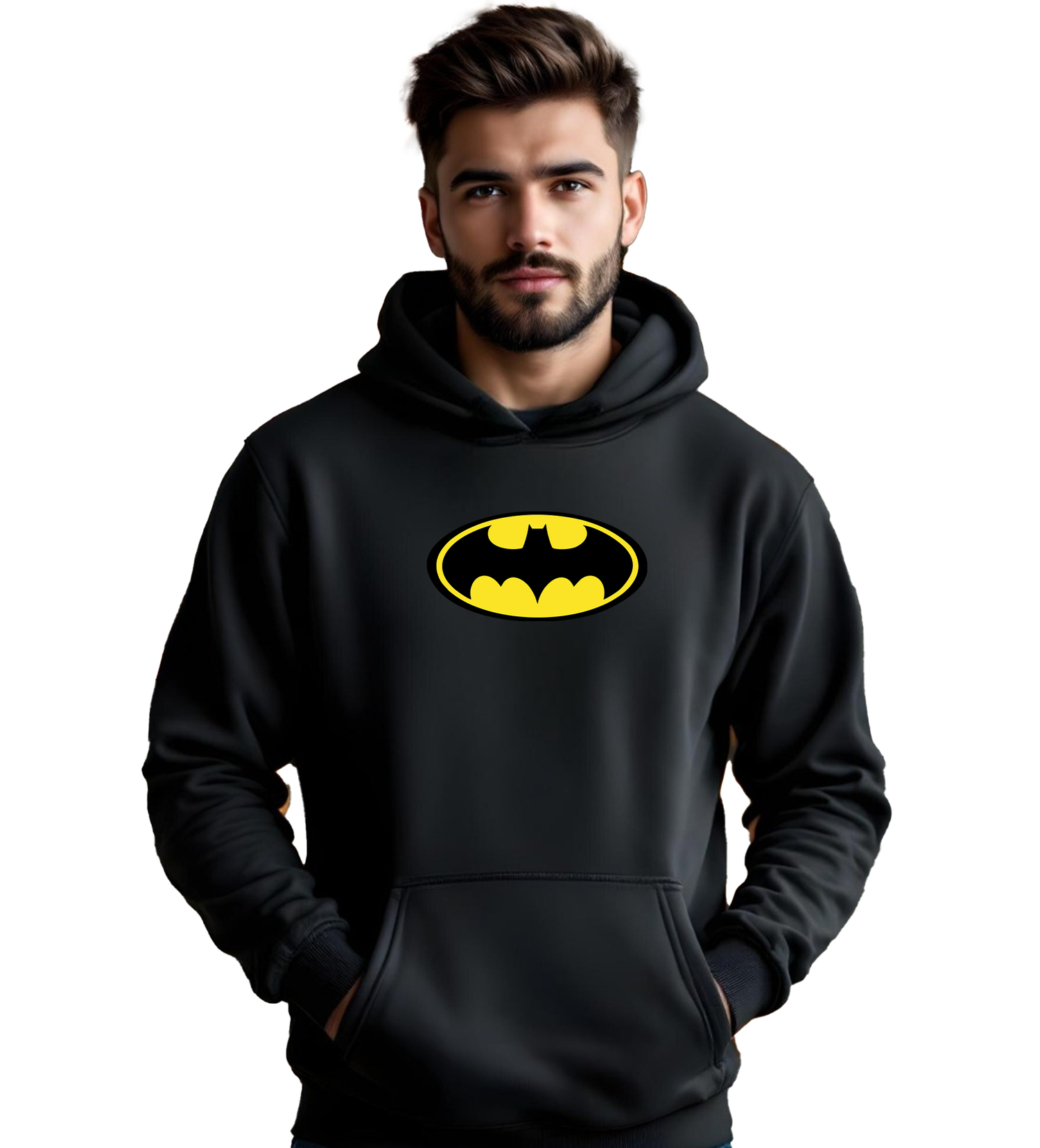 JEDFER 100% Cotton Printed Hoodies for Men's