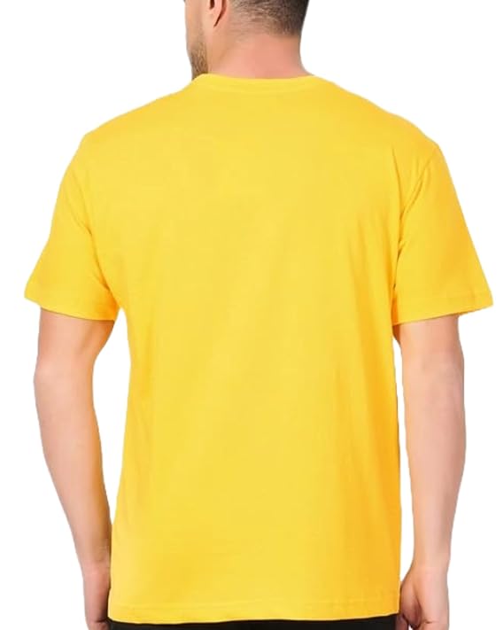 JEDFER Pure Cotton Half Sleeve, Original Printed Design, Round Neck T-Shirts for Men's