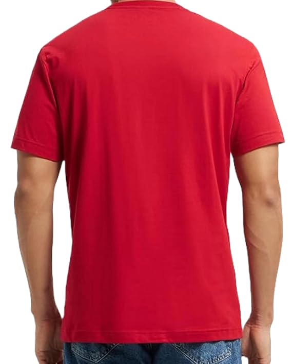 JEDFER Pure Cotton Half Sleeve, Original Printed Design, Round Neck T-Shirts for Men's