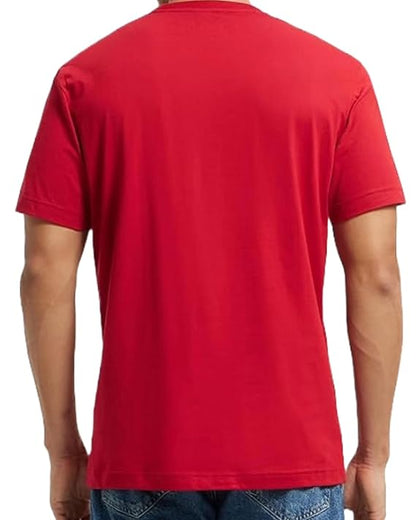 JEDFER Pure Cotton Half Sleeve, Original Printed Design, Round Neck T-Shirts for Men's