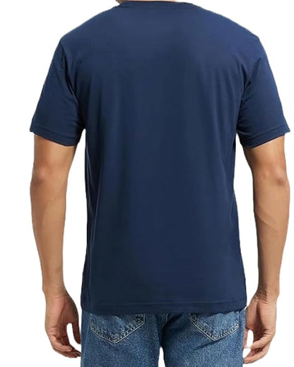 JEDFER Pure Cotton Half Sleeve, Original Printed Design, Round Neck T-Shirts for Men's
