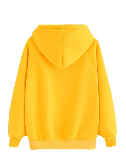 JEDFER Men's Regular Fit, Full Sleeve Hooded Sweatshirt
