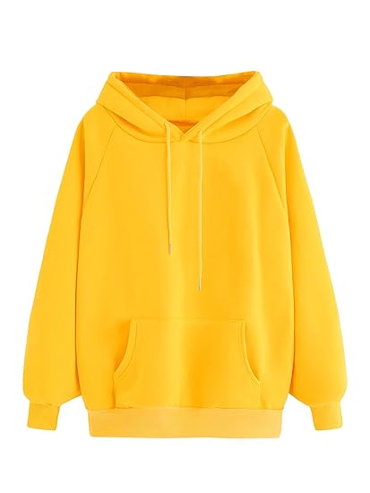 JEDFER Men's Regular Fit, Full Sleeve Hooded Sweatshirt