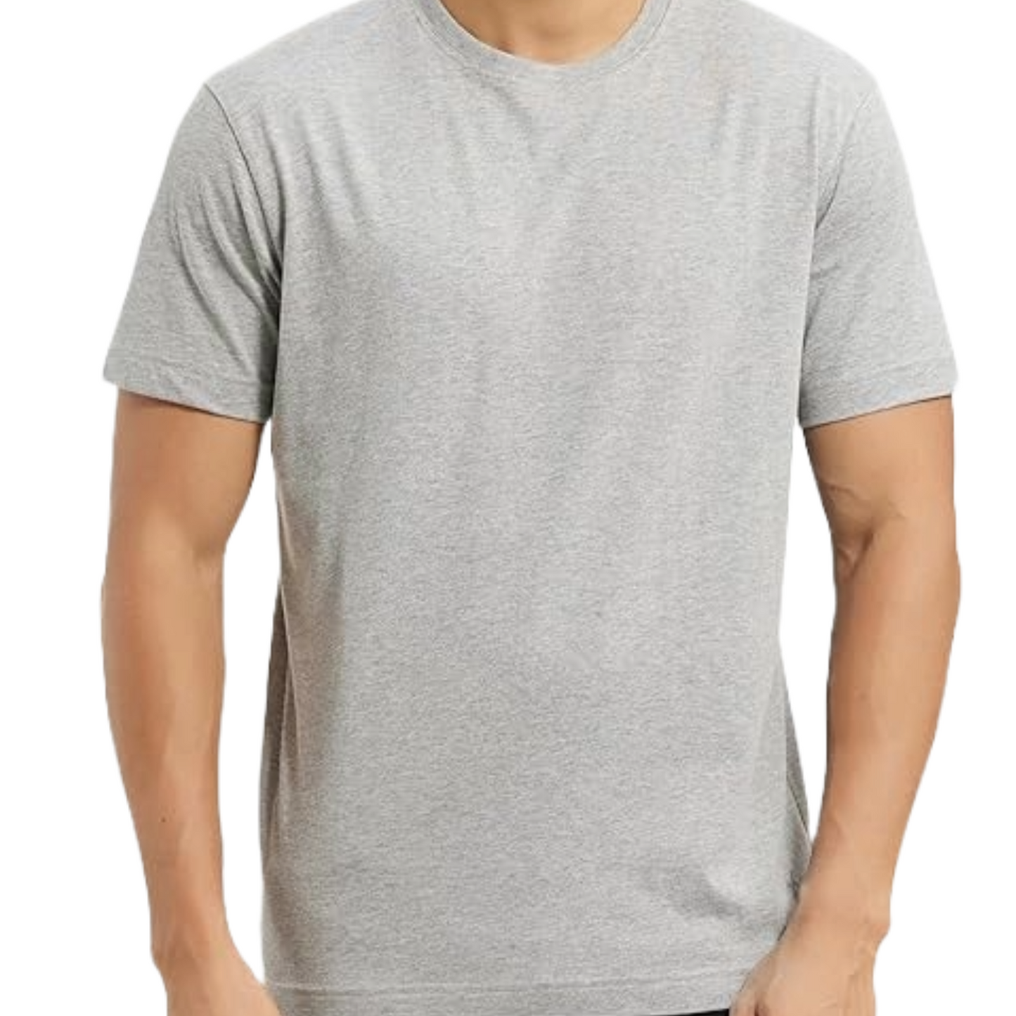 JEDFER Pure Cotton Half Sleeve, Solid, Round Neck T-Shirts for Men's