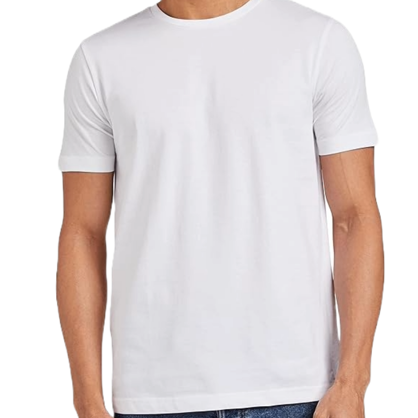 JEDFER Pure Cotton Half Sleeve, Solid, Round Neck T-Shirts for Men's