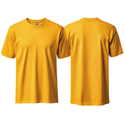 JEDFER Pure Cotton Half Sleeve, Solid, Round Neck T-Shirts for Men's