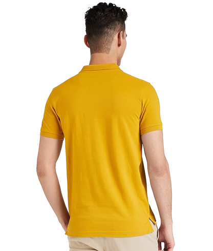 JEDFER Men's Solid Cotton Blend Polo T Shirt | Regular Fit | Collar Polo| Half Sleeves