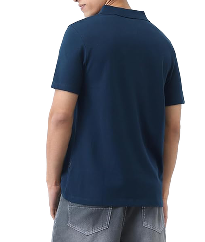 JEDFER Men's Solid Cotton Blend Polo T Shirt | Regular Fit | Collar Polo| Half Sleeves
