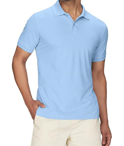 JEDFER Men's Solid Cotton Blend Polo T Shirt | Regular Fit | Collar Polo| Half Sleeves