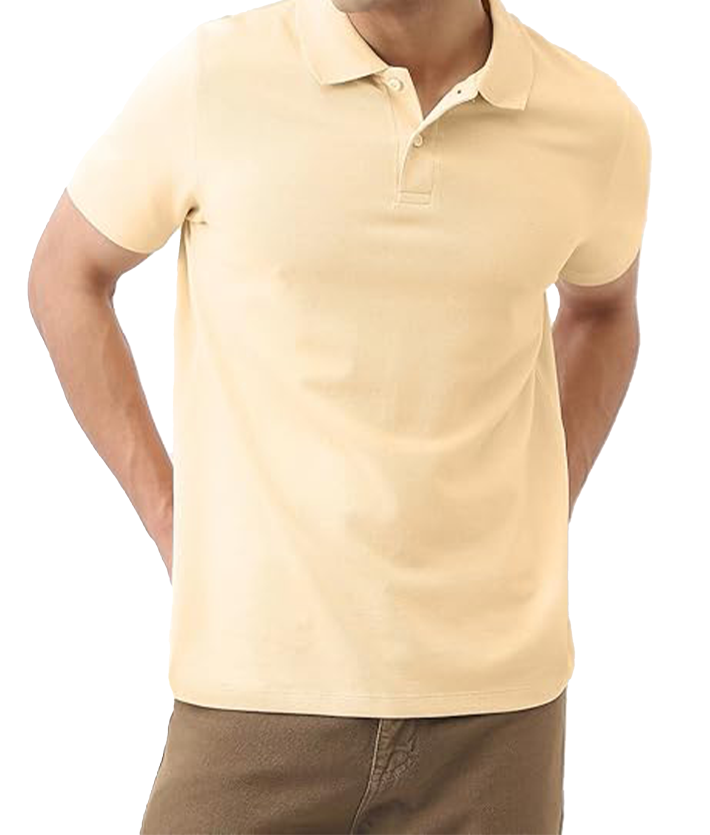 JEDFER Men's Solid Cotton Blend Polo T Shirt | Regular Fit | Collar Polo| Half Sleeves