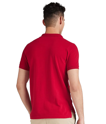 JEDFER Men's Solid Cotton Blend Polo T Shirt | Regular Fit | Collar Polo| Half Sleeves