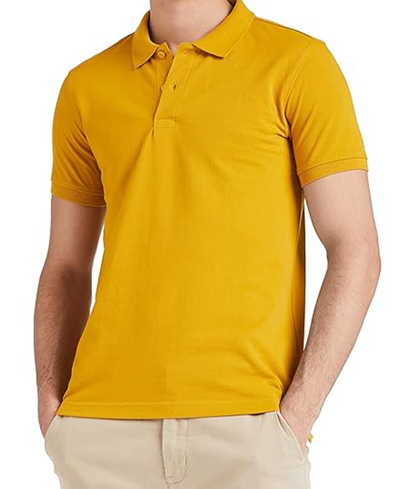 JEDFER Men's Solid Cotton Blend Polo T Shirt | Regular Fit | Collar Polo| Half Sleeves