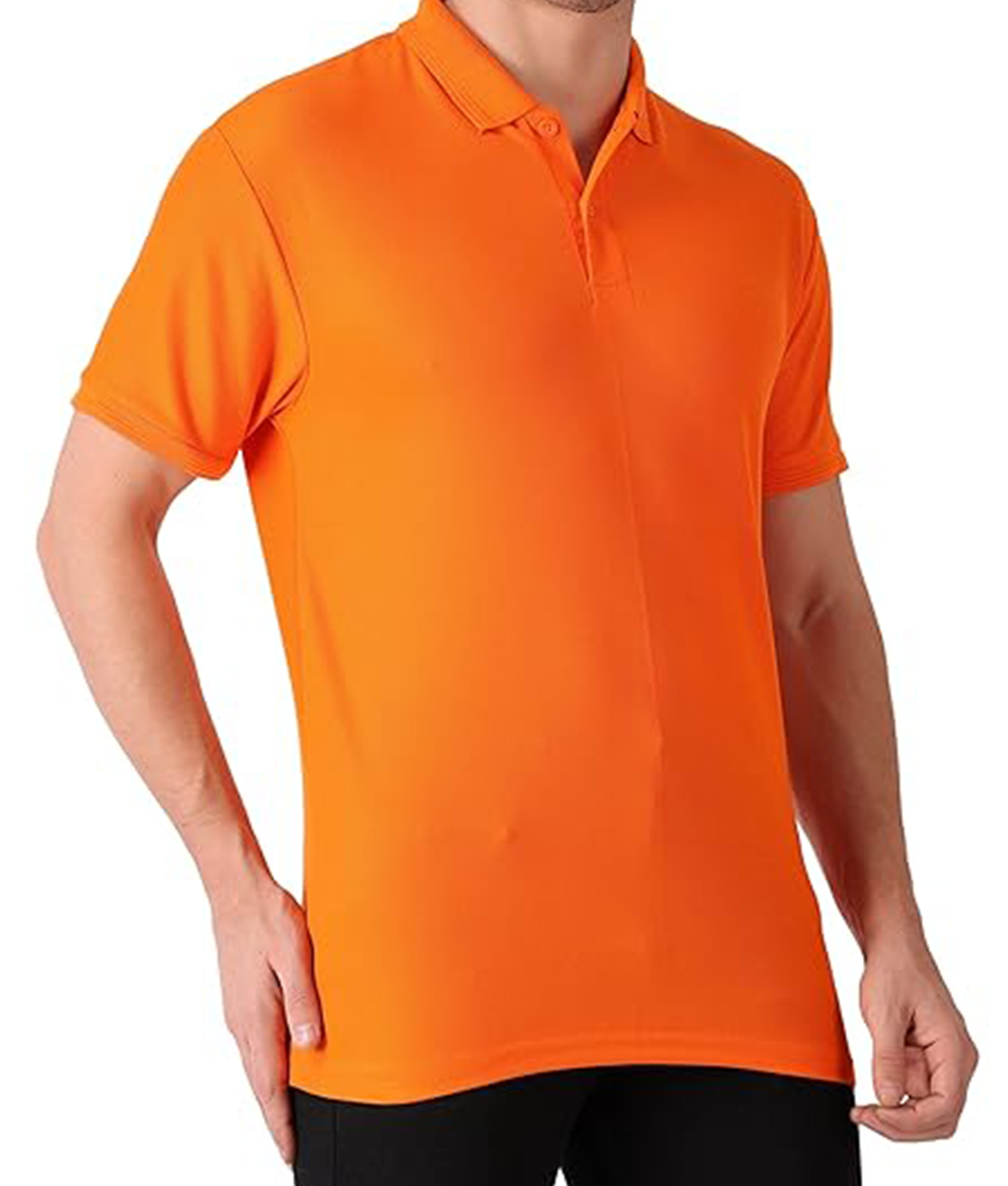 JEDFER Men's Solid Cotton Blend Polo T Shirt | Regular Fit | Collar Polo| Half Sleeves