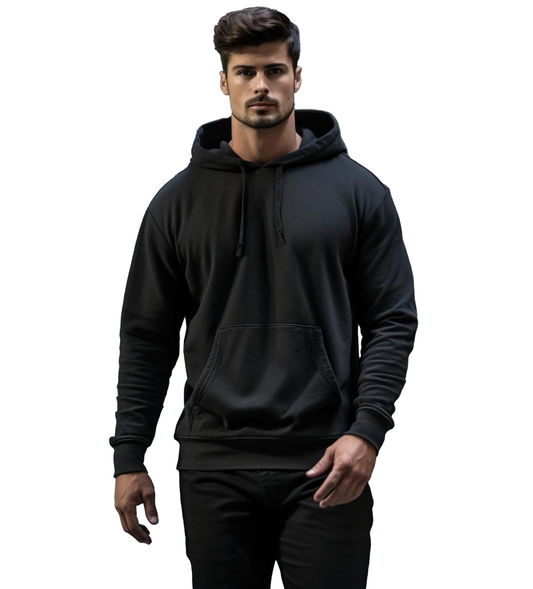 JEDFER Men's Regular Fit, Full Sleeve Hooded Sweatshirt