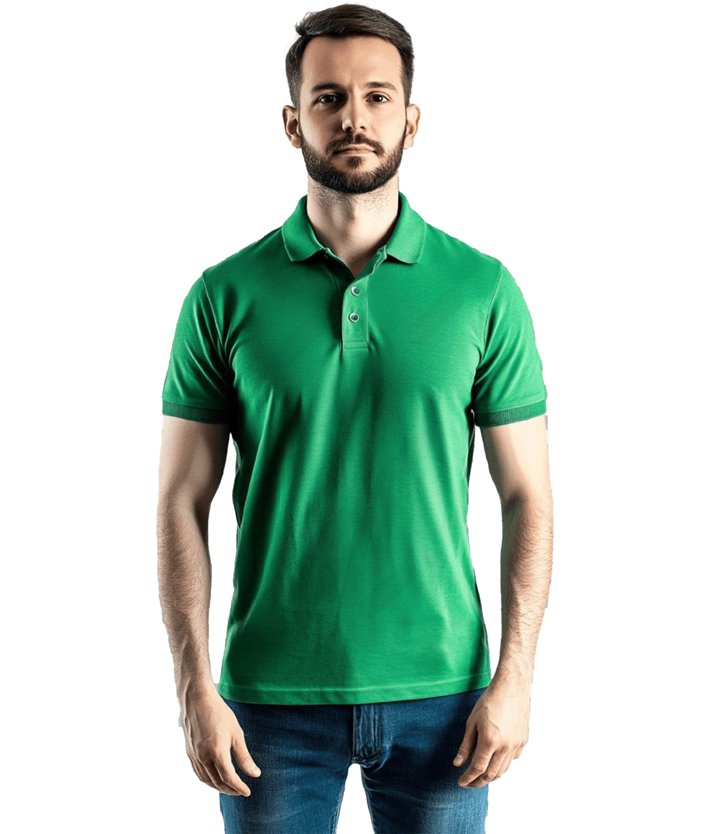 JEDFER Men's Solid Cotton Blend Polo T Shirt | Regular Fit | Collar Polo| Half Sleeves