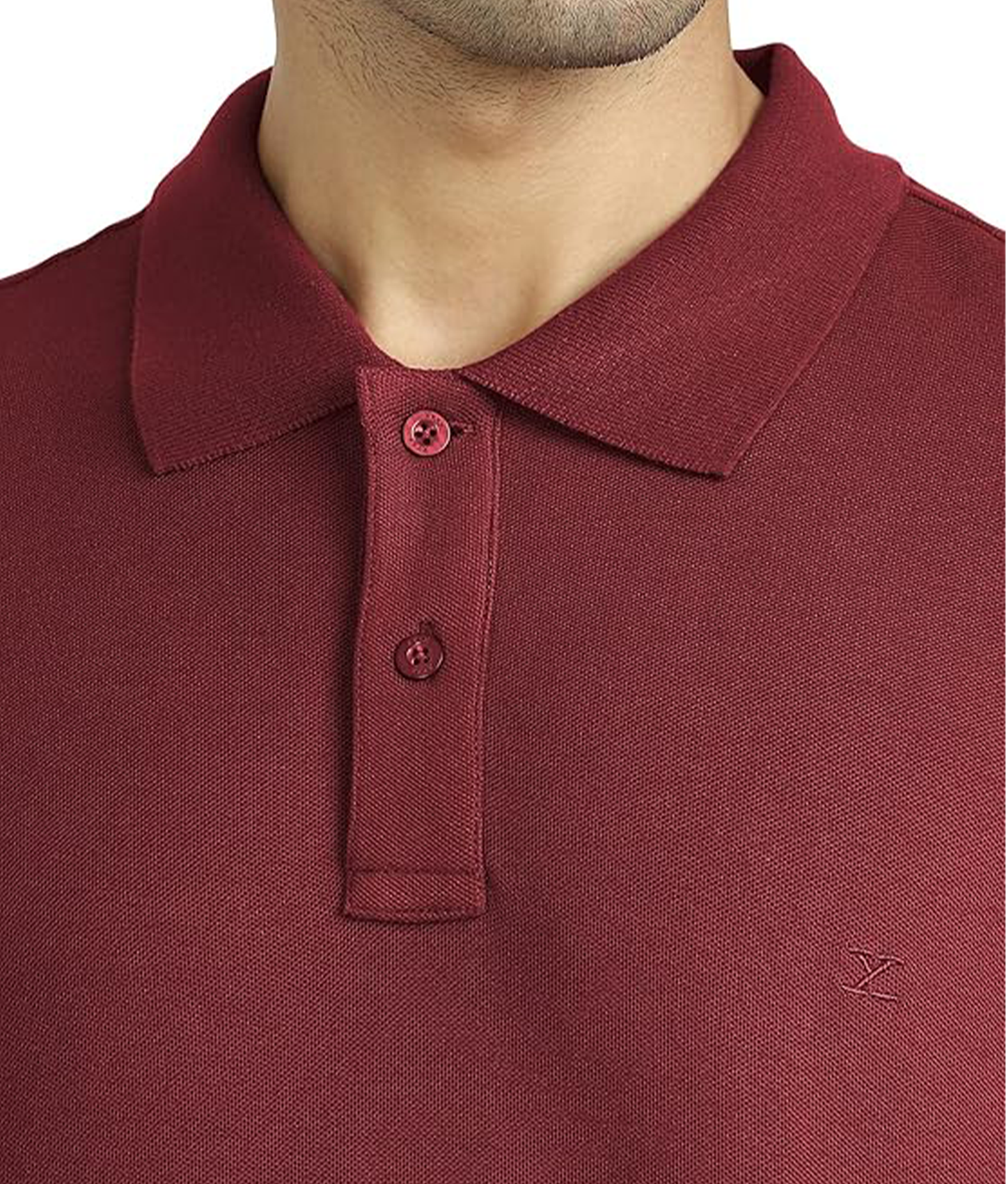 JEDFER Men's Solid Cotton Blend Polo T Shirt | Regular Fit | Collar Polo| Half Sleeves