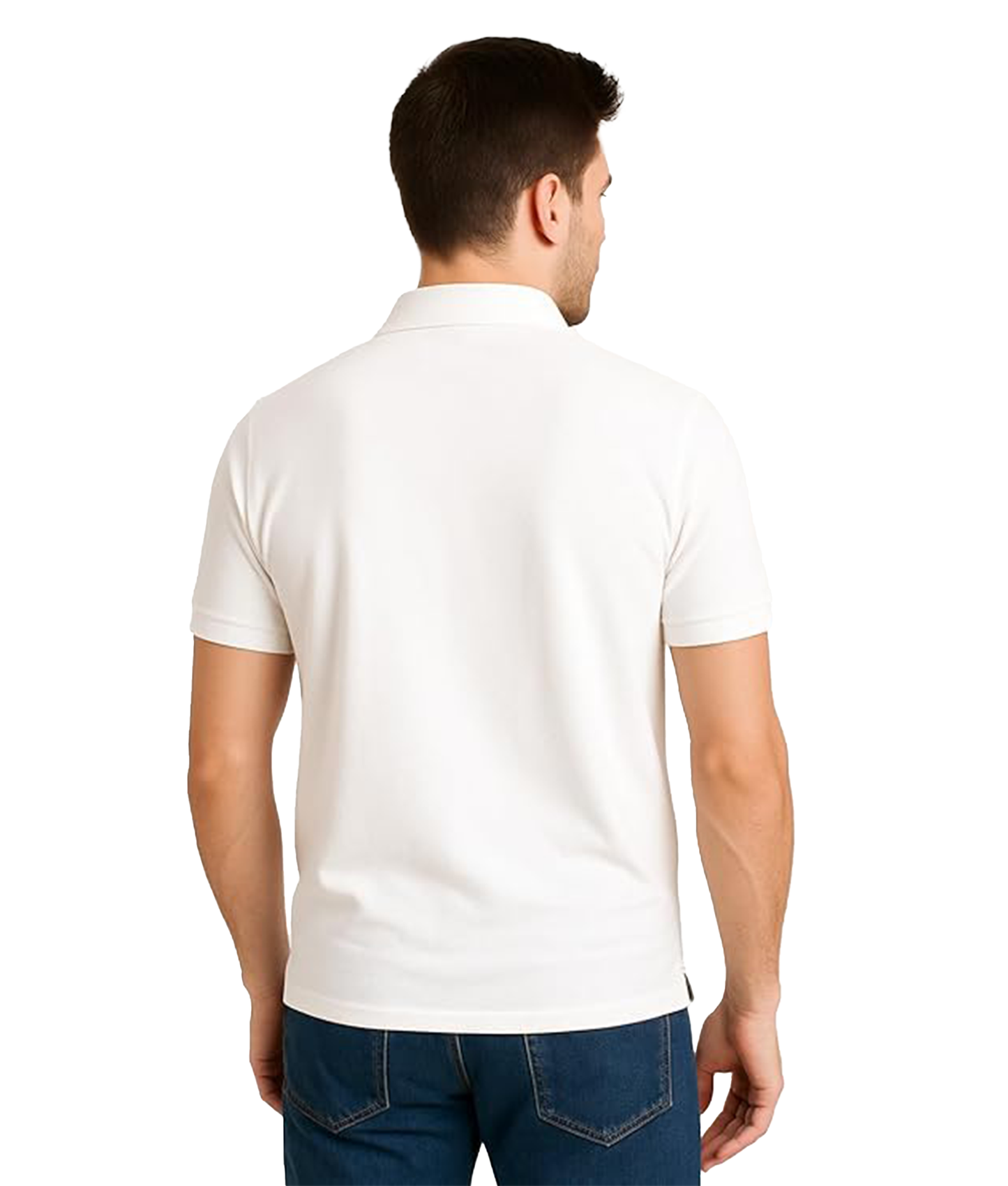 JEDFER Men's Solid Cotton Blend Polo T Shirt | Regular Fit | Collar Polo| Half Sleeves