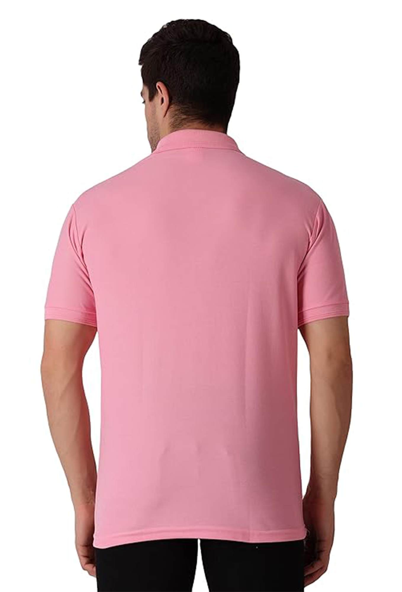 JEDFER Men's Solid Cotton Blend Polo T Shirt | Regular Fit | Collar Polo| Half Sleeves