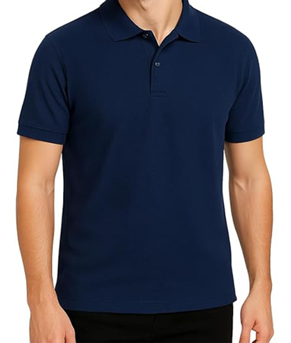 JEDFER Men's Solid Cotton Blend Polo T Shirt | Regular Fit | Collar Polo| Half Sleeves