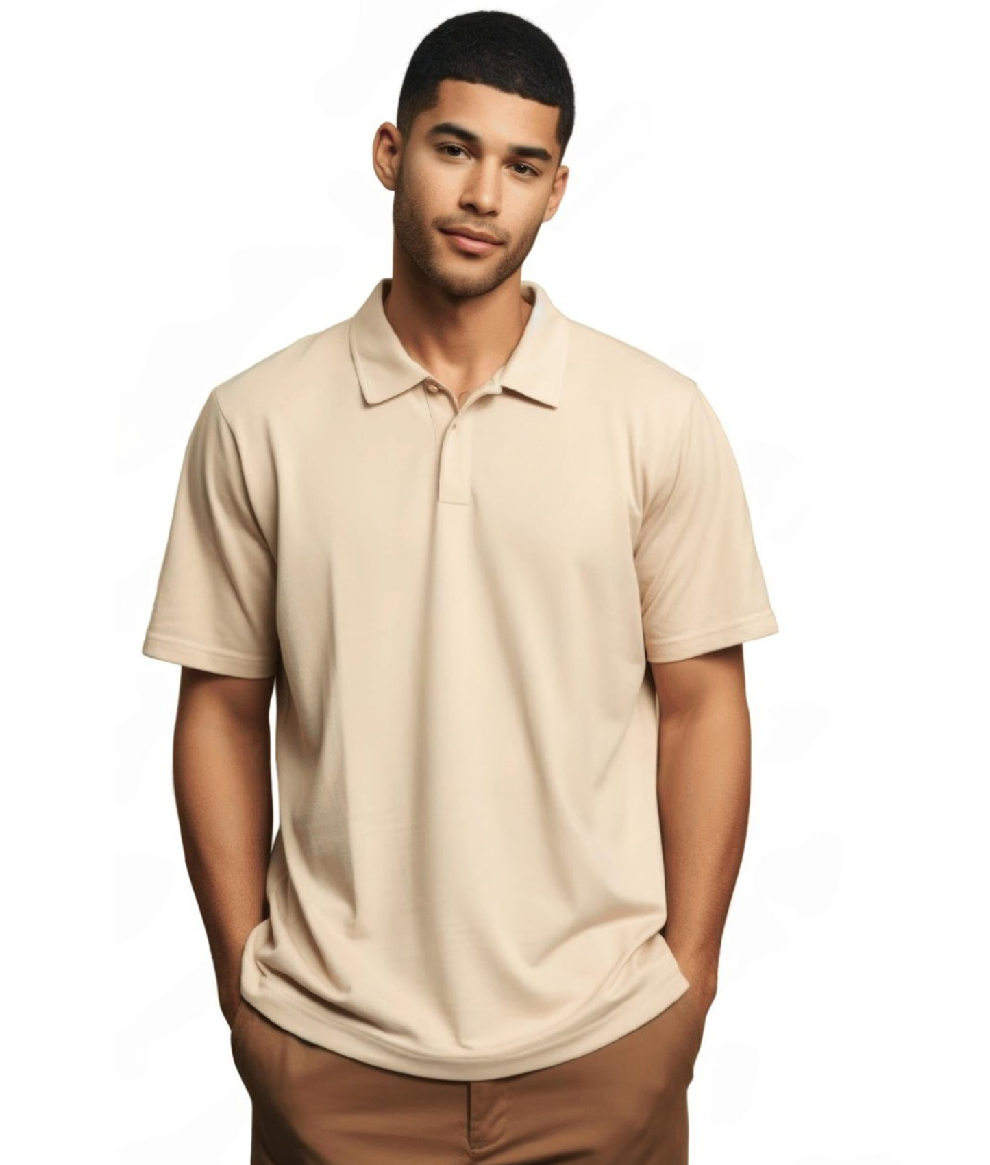 JEDFER Men's Solid Cotton Blend Polo T Shirt | Regular Fit | Collar Polo| Half Sleeves