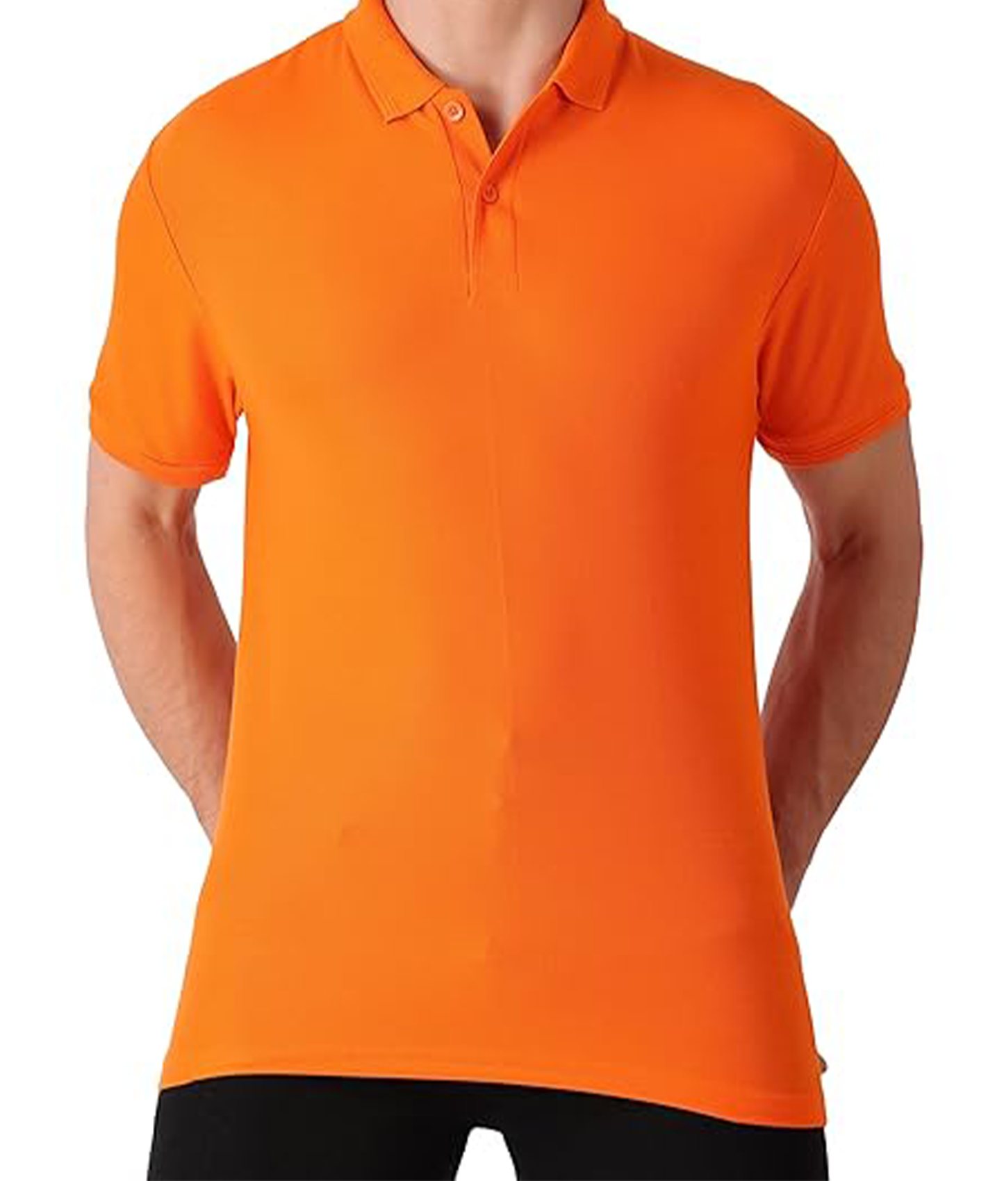 JEDFER Men's Solid Cotton Blend Polo T Shirt | Regular Fit | Collar Polo| Half Sleeves