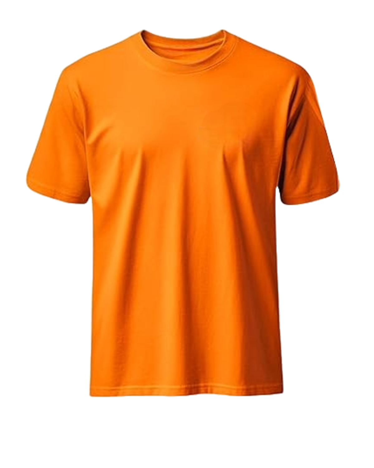 JEDFER Pure Cotton Half Sleeve, Solid, Round Neck T-Shirts for Men's