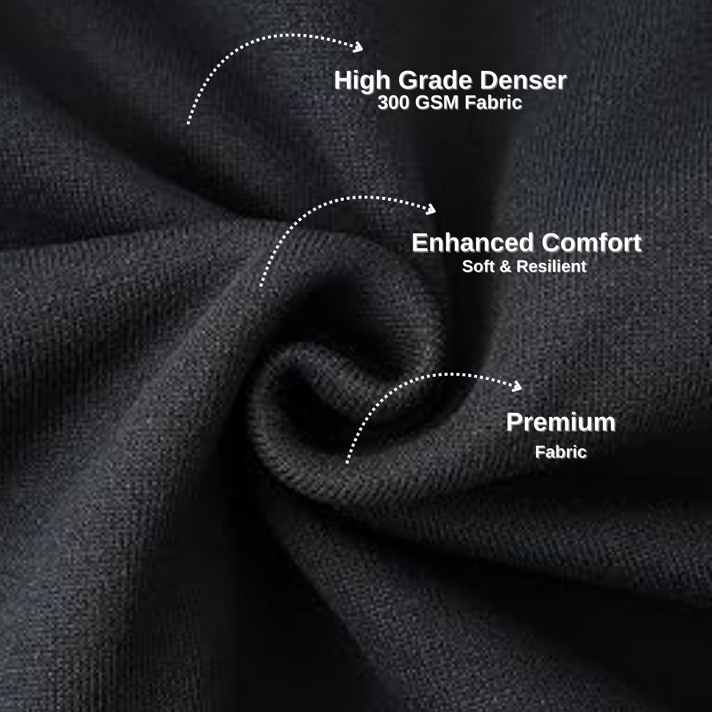 JEDFER Men's Regular Fit, Full Sleeve Hooded Sweatshirt